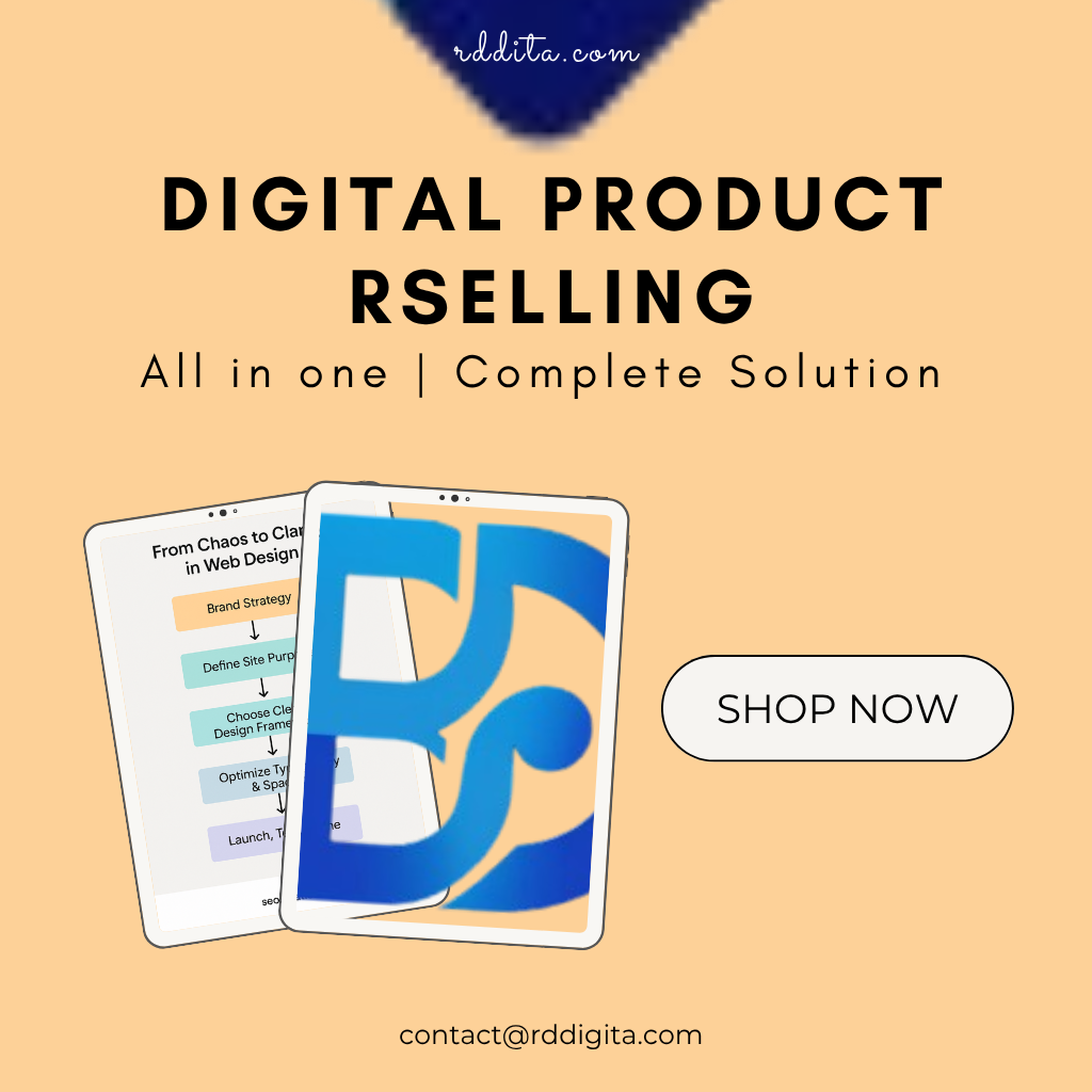Digital Product Reselling All-in-One Package