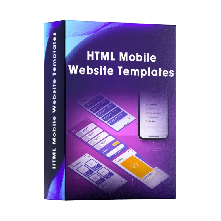 HTML Mobile Website Template